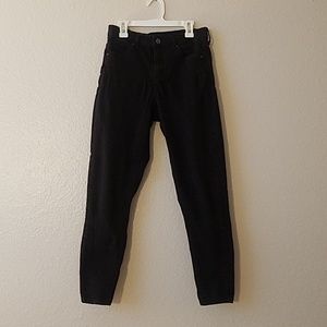 TopShop Jamie black high waisted jeans